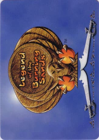 Legend of the Burning Sands CCG