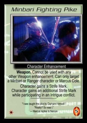 Minbari Fighting Pike — image 1