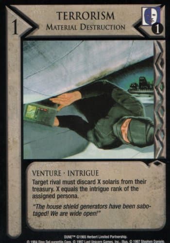 Terrorism, Material Destruction — image 1