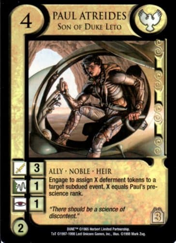 Paul Atreides, Son of Duke Leto — image 1