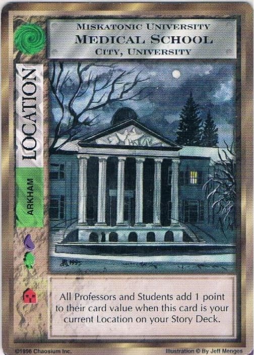 Miskatonic University Medical School — image 1