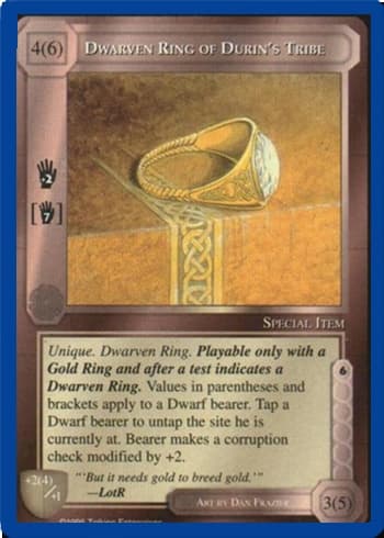 Dwarven Ring of Durin's Tribe — image 1