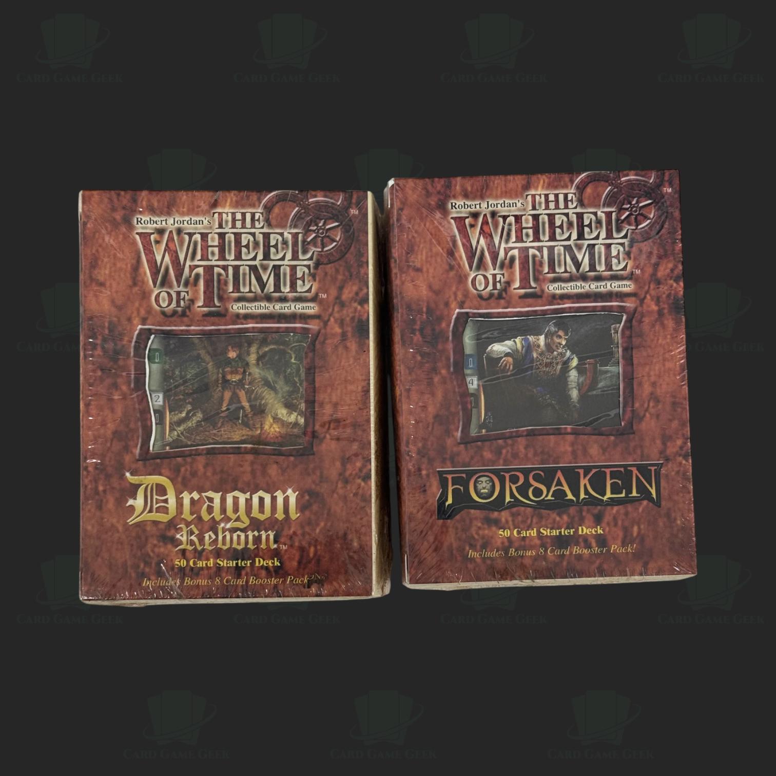 Wheel of Time - The Dragon Reborn & The Forsaken - Starter Decks — image 1