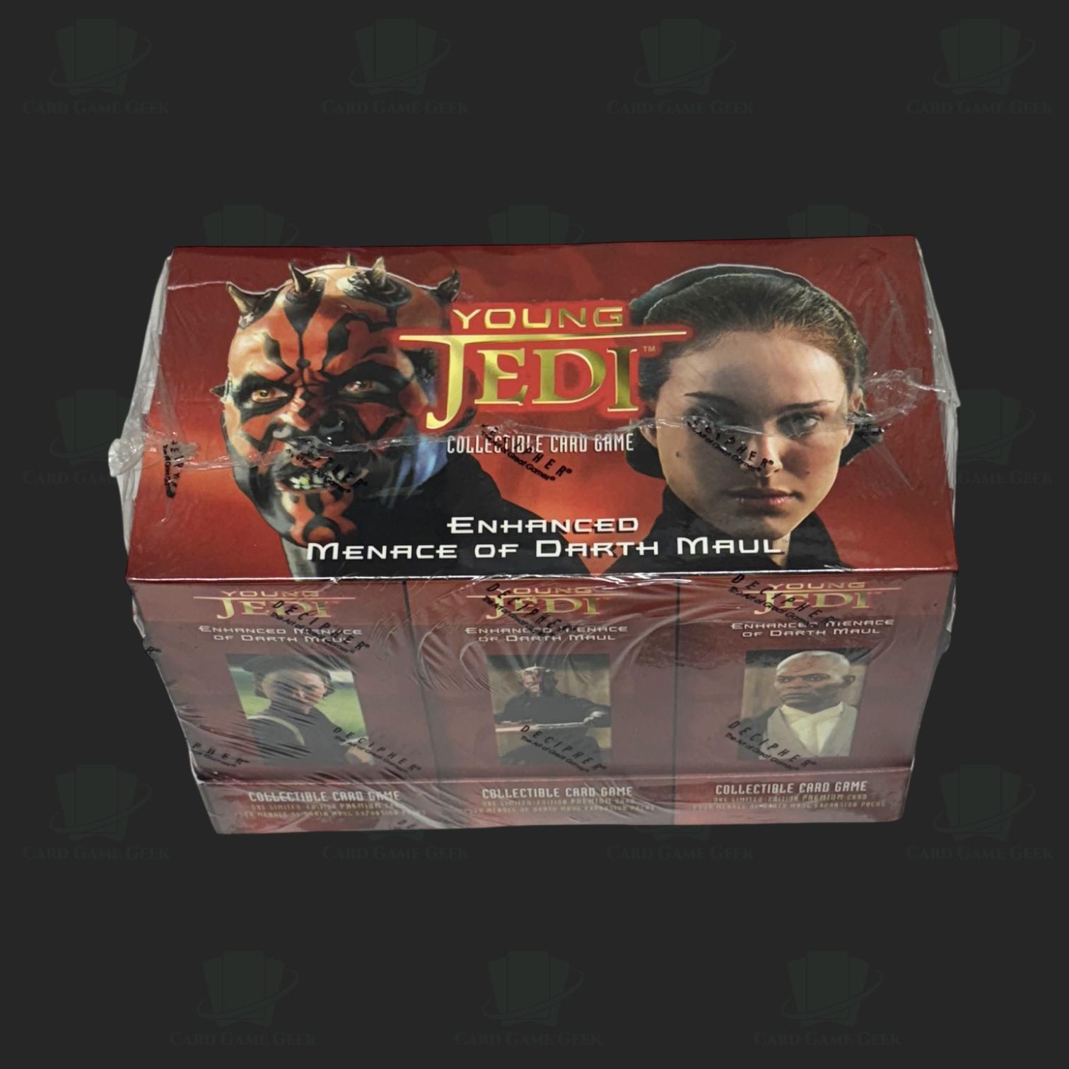 Young Jedi - Enhanced Menace of Darth Maul - Deck Display — image 1