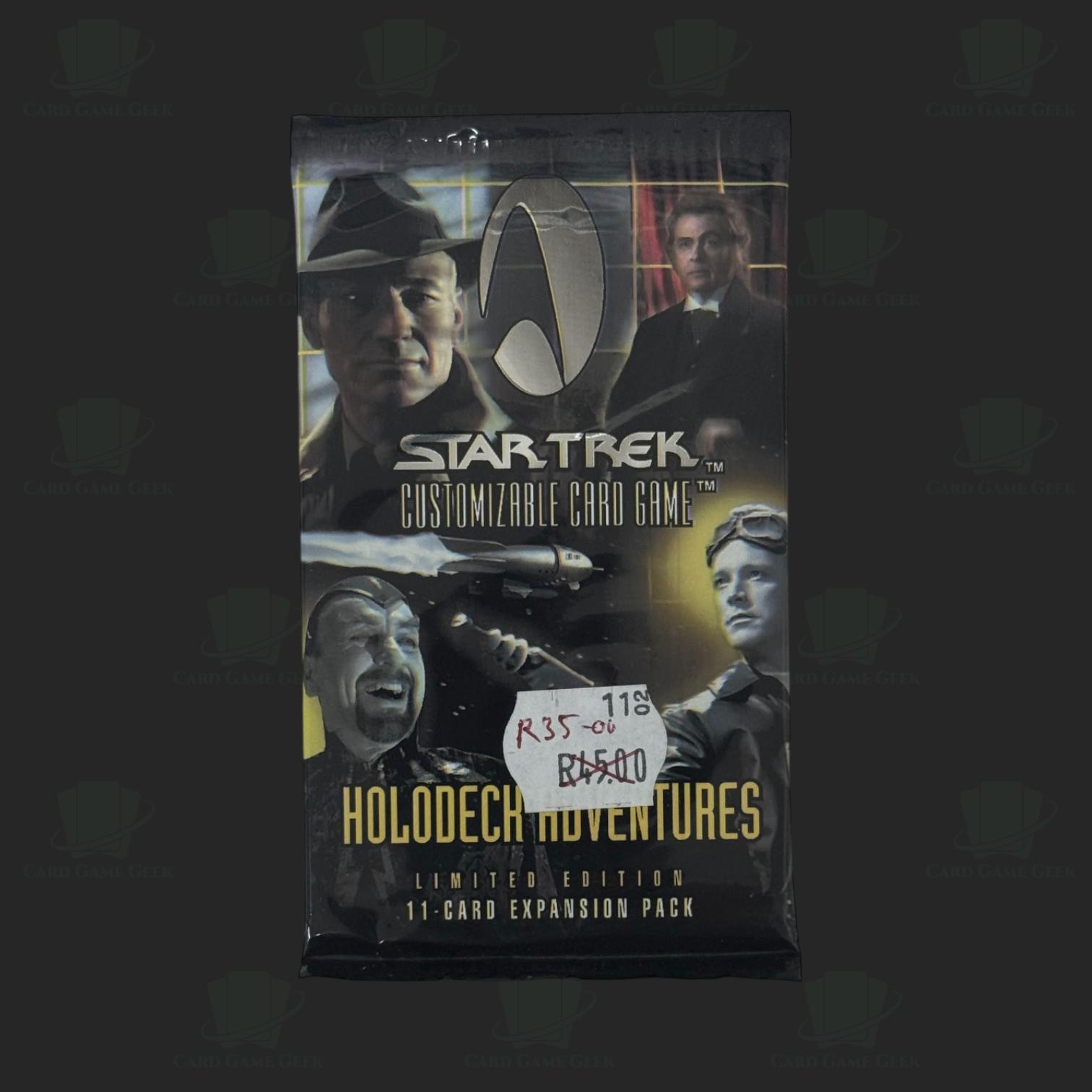 Star Trek 1E - Holodeck Adventures - Booster — image 1