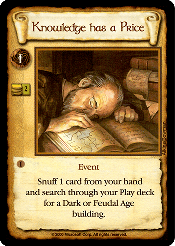 Knowledge has a Price — image 1