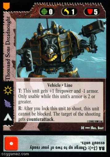 Thousand Sons Dreadnought — image 1