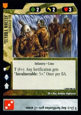Tundra Wolves - Valhallan VIII — image 1