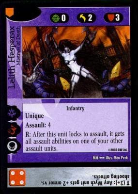 Lelith Hesperax - Mistress of Death — image 1