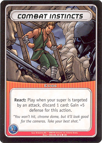 Combat Instincts — image 1