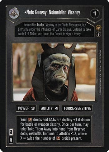 Nute Gunray, Neimoidian Viceroy (AI) — image 1