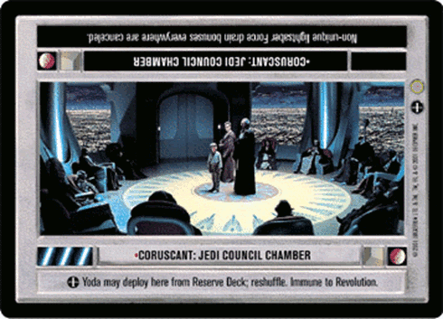 Coruscant: Jedi Council Chamber - FOIL — image 1