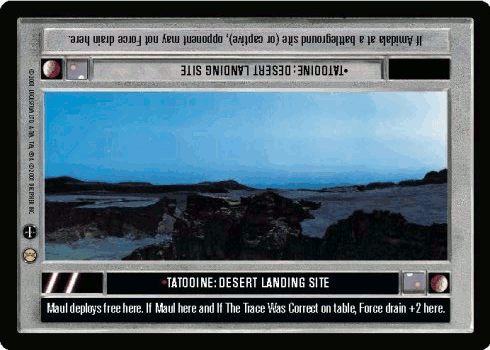 Tatooine: Desert Landing Site - FOIL — image 1
