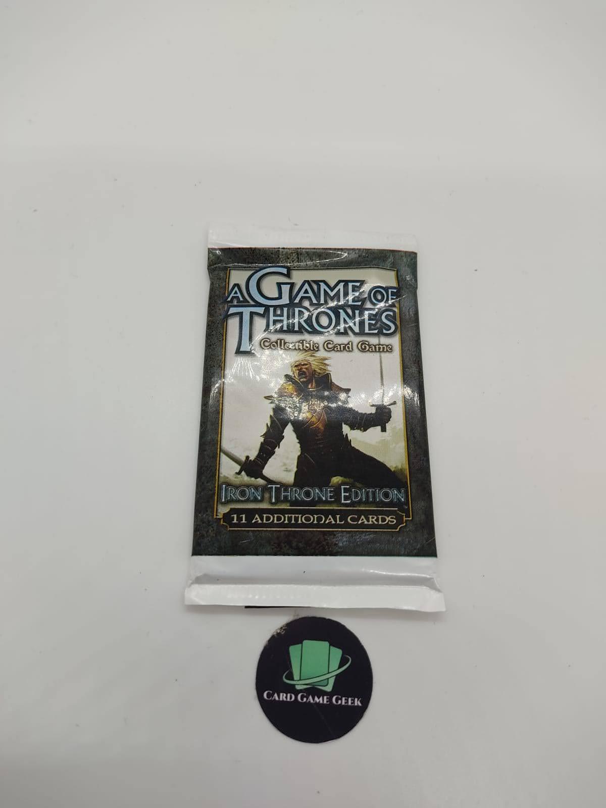 A Game of Thrones - Iron Throne Edition - Booster — image 1
