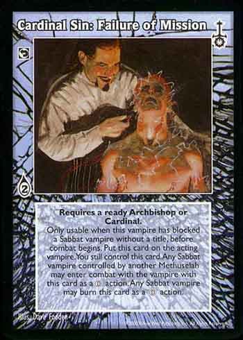 Cardinal Sin: Failure of Mission — image 1