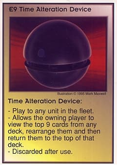 Time Alteration Device — image 1