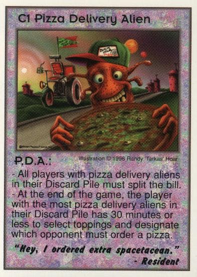 Pizza Delivery Alien (Extra Spacetacean) — image 1
