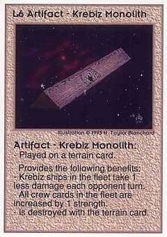Artifact - Krebiz Monolith — image 1