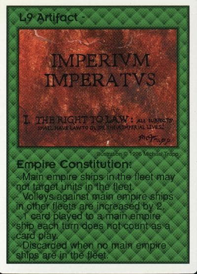 Artifact - Empire Constitution — image 1