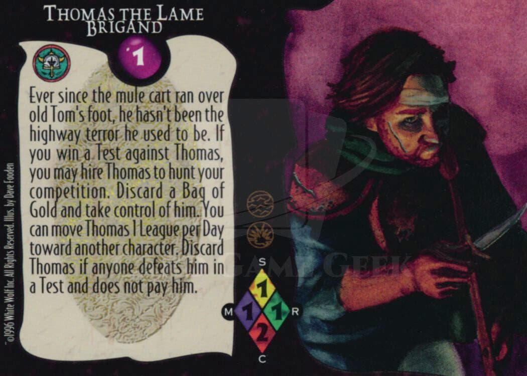 Thomas the Lame Brigand (2 Icons) — image 1