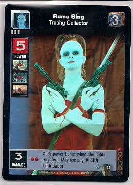 Aurra Sing, Trophy Collector - FOIL — image 1