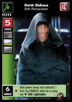 Darth Sidious, Sith Manipulator - FOIL — image 1