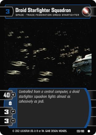 Droid Starfighter Squadron - FOIL — image 1