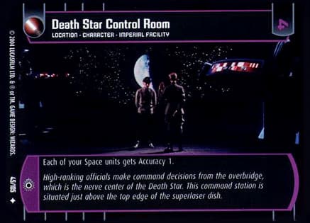 Death Star Control Room - FOIL — image 1