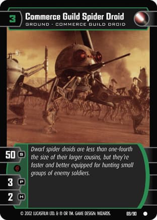 Commerce Guild Spider Droid - FOIL — image 1