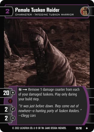 Female Tusken Raider - FOIL — image 1