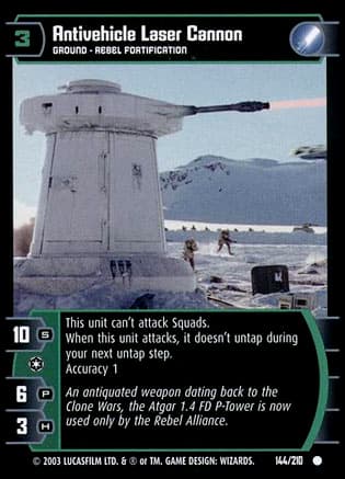 Antivehicle Laser Cannon - FOIL — image 1