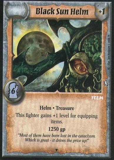 Black Sun Helm (Treasure) — image 1