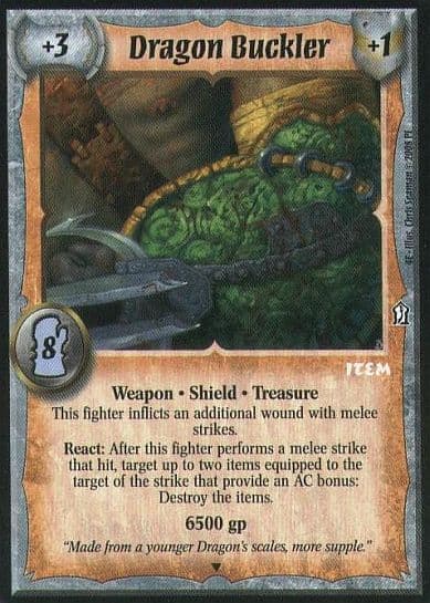 Dragon Buckler (Treasure) — image 1