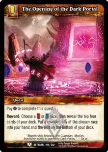 The Opening of the Dark Portal - FOIL — image 1