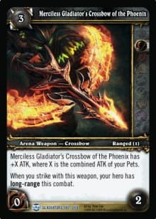 Merciless Gladiator's Crossbow of the Phoenix — image 1