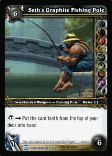 Seth's Graphite Fishing Pole — image 1