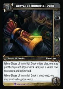 Gloves of Immortal Dusk — image 1