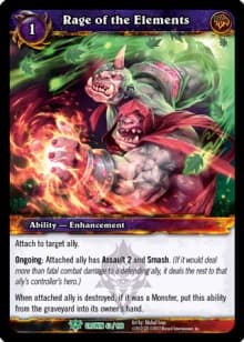 Rage of the Elements - FOIL — image 1