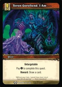 Teron Gorefiend, I Am — image 1