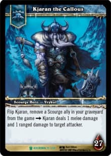Kjaran the Callous - FOIL — image 1