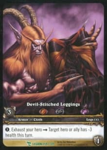 Devil-Stitched Leggings - EA — image 1