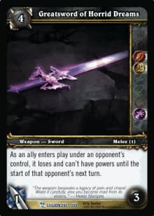 Greatsword of Horrid Dreams — image 1