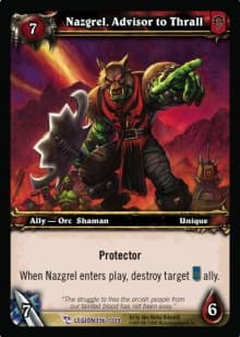 Nazgrel, Advisor to Thrall — image 1
