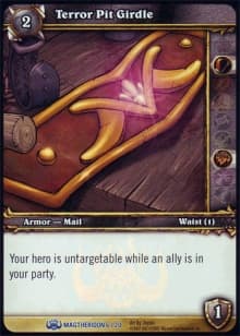 Terror Pit Girdle - FOIL — image 1