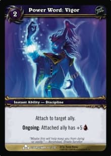 Power Word: Vigor — image 1