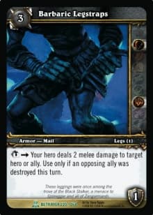 Barbaric Legstraps — image 1