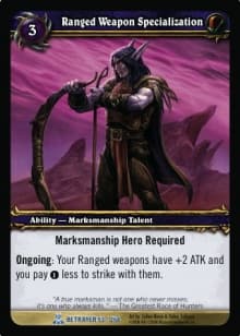 Ranged Weapon Specialization — image 1