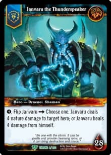 Janvaru the Thunderspeaker - FOIL — image 1