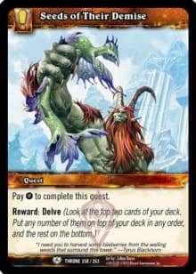 Seeds of Their Demise - FOIL — image 1