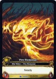 Fire Elemental (Token 5) - SEALED — image 1